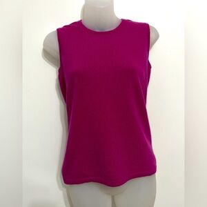 Sleeveless Cashmere Top